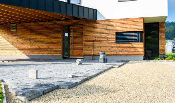 Residential Paver Driveway in Westport Village, CT